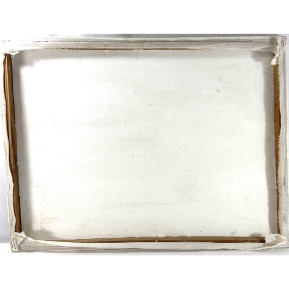 D. Roberts Jamaica Original Oil Painting Tropical Sunset Island Palm Trees 20x15 - Picture 6 of 6